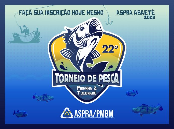 Inscrições abertas para o 22º Torneio de Pesca da ASPRA