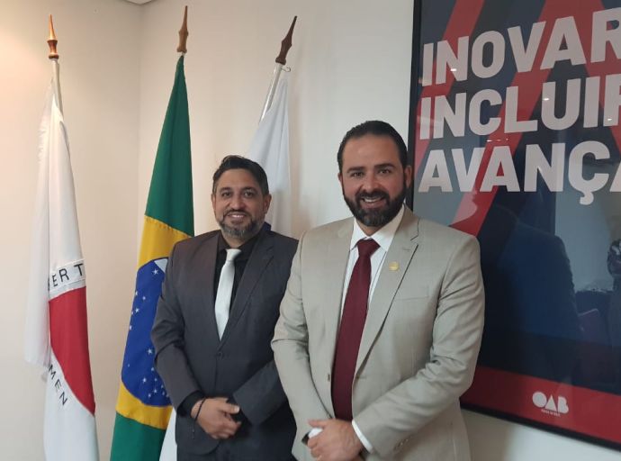 Diretor Jurídico da ASPRA se reúne com o Presidente da OAB-MG