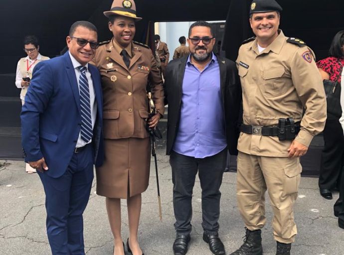 Aspra participa de passagem conjunta de comando de unidades da PMMG
