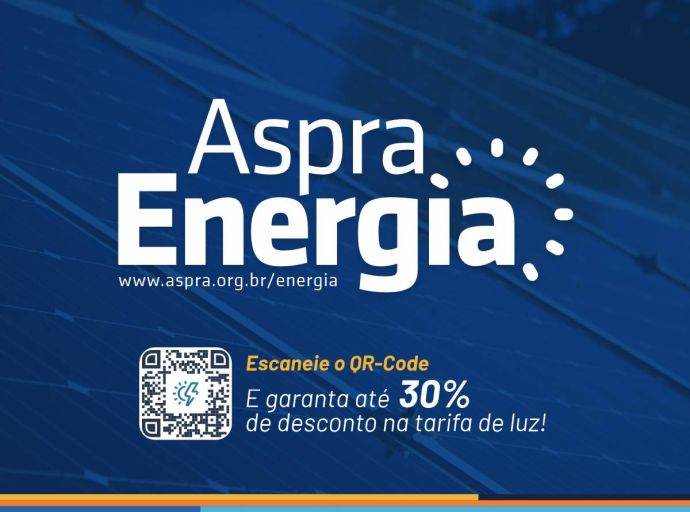 ASPRA ENERGIA: até 30% de desconto na tarifa de luz 