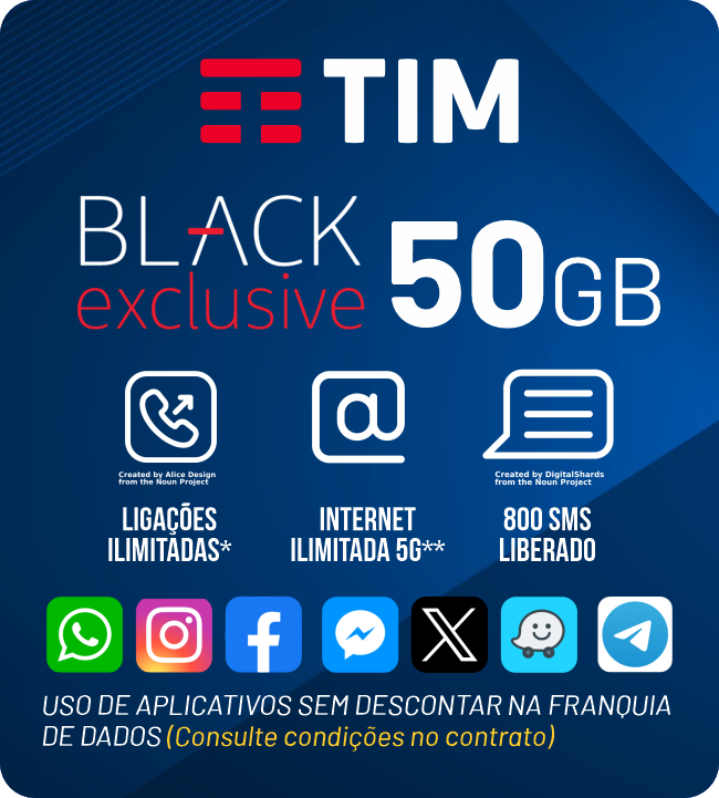 Plano Tim 50GB